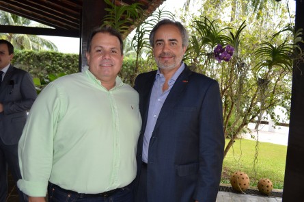 Rochilmer Rocha Filho com o presidente da OABPrev, Armando Quintão
